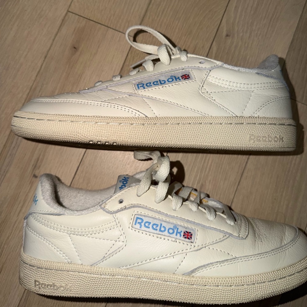 Reebok Cream Sneakers - Woman’s Size 7.5